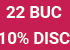 10 % Tomi 22 buc